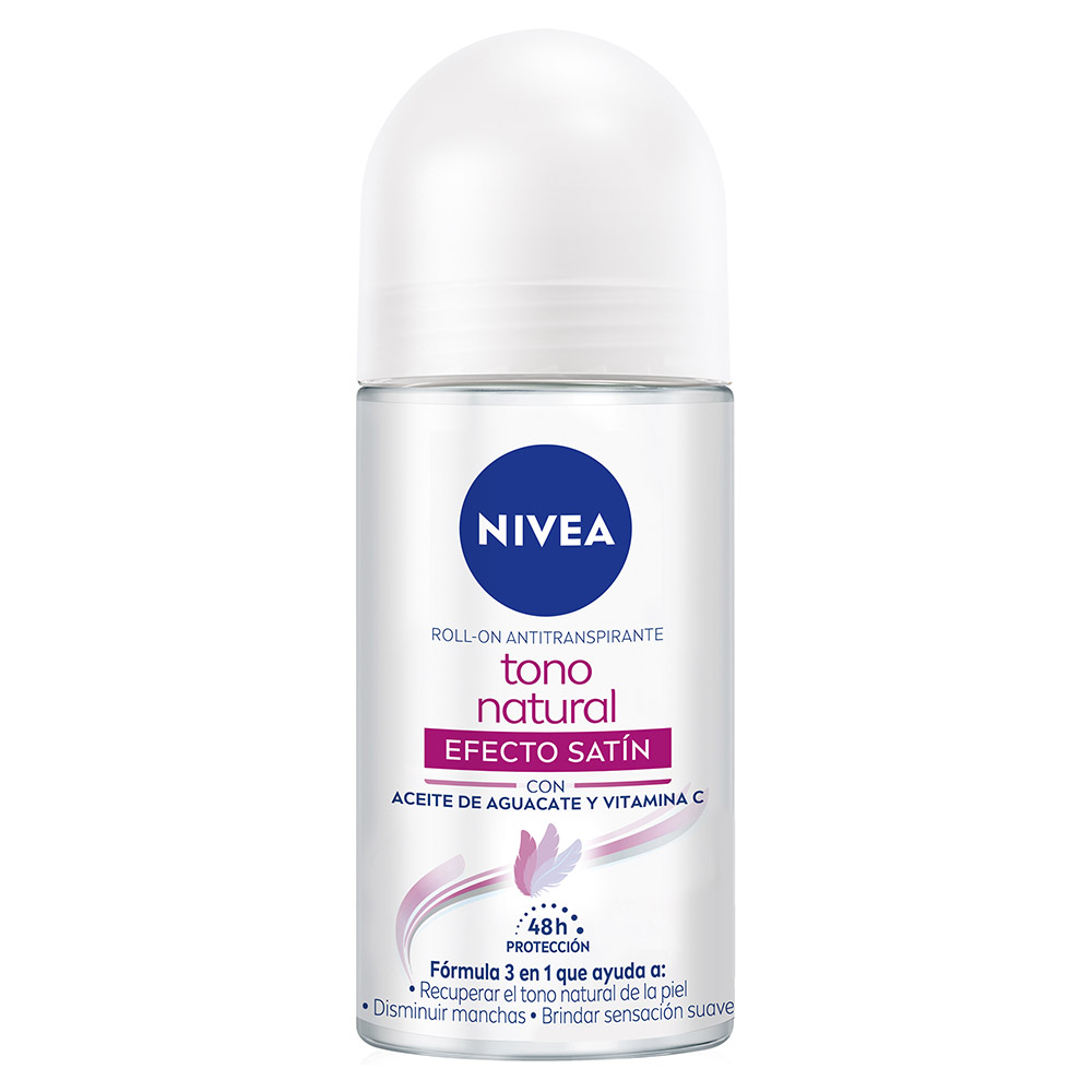 DESODORANTE NIVEA TONO NATURAL ROLL-ON 50ML