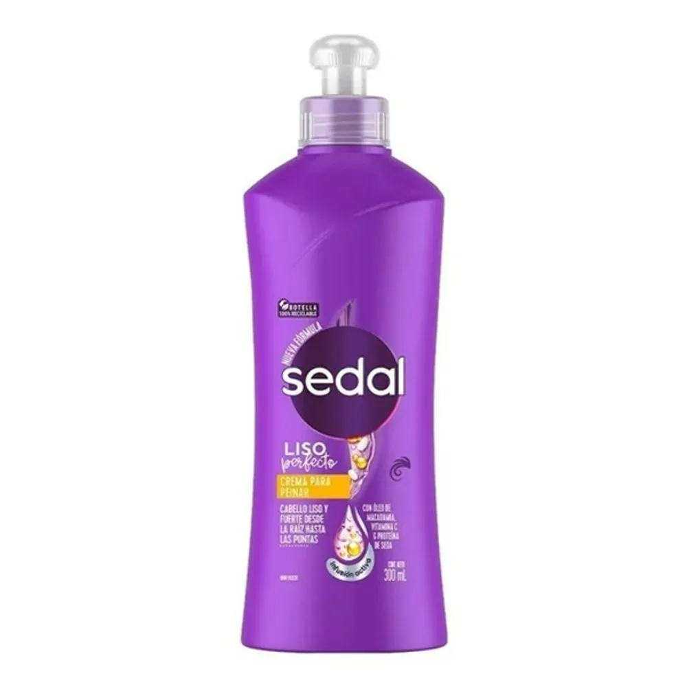 SEDAL CREMA PARA PEINAR LISO PERFECTO 300ML
