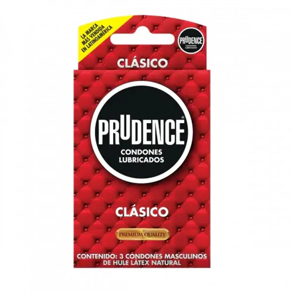 PRESERVATIVO PRUDENCE 3 CLASICOS