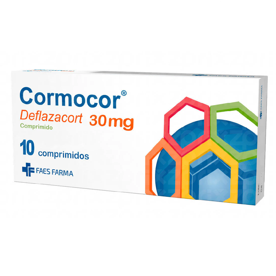 CORMOCOR (DEFLAZACORT) 30 MG 10 COMPRIMIDOS